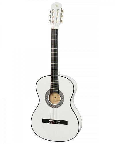 Martin Romas JR-N36 WH Гитара классическая 3/4 (36"), цвет белый