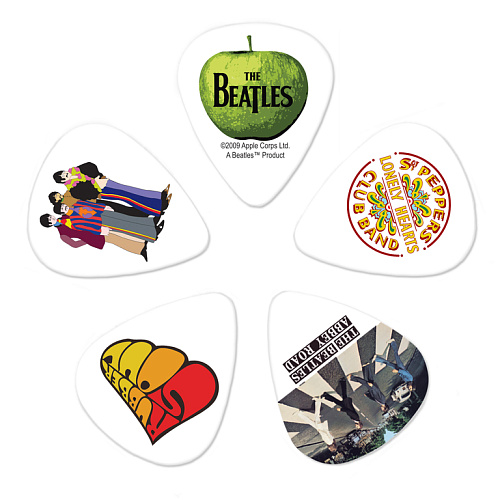 Planet Waves 1CWH4-10B3 Beatles Albums Медиаторы, 10шт, средние