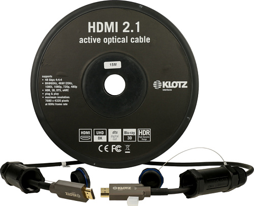 Klotz FOAUHR030 Кабель HDMI оптический, 30 м, армированный