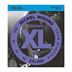 :D'Addario EXL280 Nickel Wound    - , 20-52, Long Scale