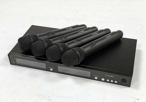 LAudio RWS-4HD Беспроводная микрофонная система, 4 ручных передатчика
