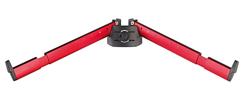 K&M 18866-000-36 Spider Pro B Планки-ярус стойки-колонны для клавишных, красные
