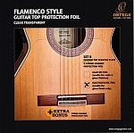 Фото:Ortega OERP-FLAM2 Защитная накладка на верхнюю деку фламенко гитары, 2 части, съемная