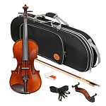 Фото:Andrew Fuchs L-4 4/4 Скрипичный комплект: скрипка, кейс, смычок, мостик, канифоль, размер 4/4