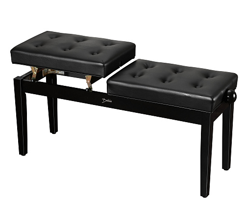 Dekko JR-207 BK Банкетка для пианино или рояля двойная