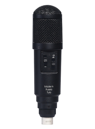 Октава 319211 МК-319-Ч-С Микрофон универсальный конденсаторный, стереопара, черный, в картонной коробке