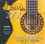 Фото:La Bella 2001H 2001 Hard Tension Комплект струн для классической гитары