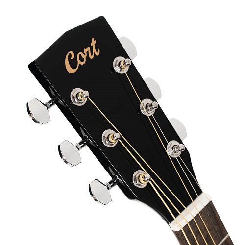 Cort L60-BK Luce Series Акустическая гитара, черная
