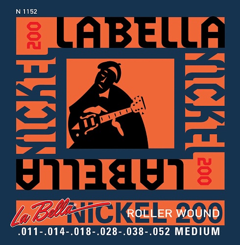 La Bella N1152 Nickel 200 Roller Wound     011-052