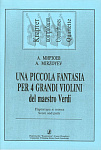 Фото:Издательство "Композитор" Санкт-Петербург Мирзоев А. Una piccola fantasia per 4 grandi violini (на темы Дж. Верди)