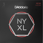 Фото:D'Addario NYXL1052-3P 3 комплекта струн для электрогитары, Light Top/Heavy Bottom, 10-52