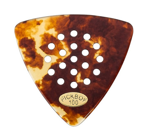 Pickboy GP-46TT/100 Celluloid Pos-A-Grip Медиаторы 50 шт, толщина 1.0 мм