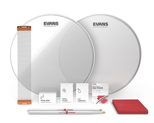 Evans ESTUK-14UV1-1 UV1 Набор пластиков и аксессуаров для малого барабана 14"