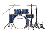 Фото:Ludwig LC198-4 Accent Pro Барабанная установка, синяя, 2 коробки