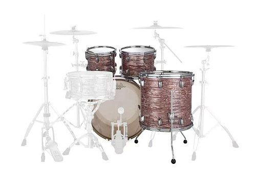 Ludwig L88204AXVP Classic Maple MOD Набор барабанов, розовый, 3 коробки
