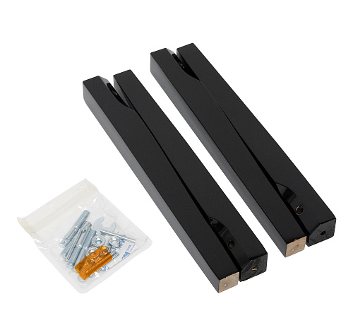 Rin LB-11BKG Банкетка, черная глянец, искусственная кожа